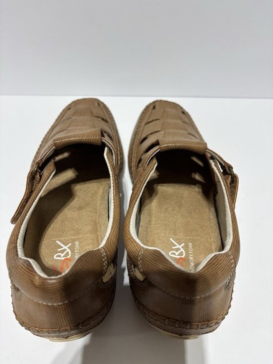 GBX Men’s Sentaur Brown Leather Slip-On Sport Sandals, Size 10.5 M main image 4
